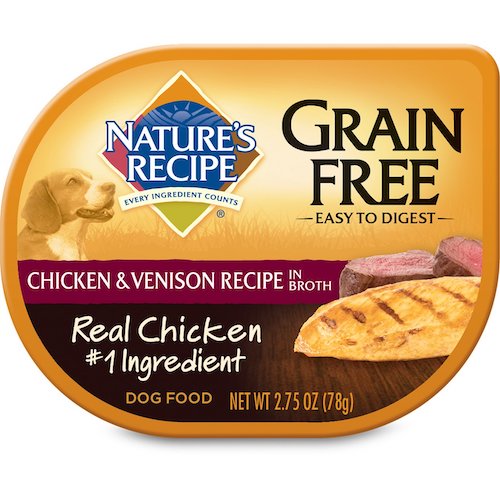 nature's recipe dog food can
